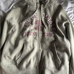 Aeropostale Gray Sweat Jacket